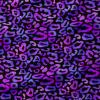 Purple Mist Cheetah Fabric