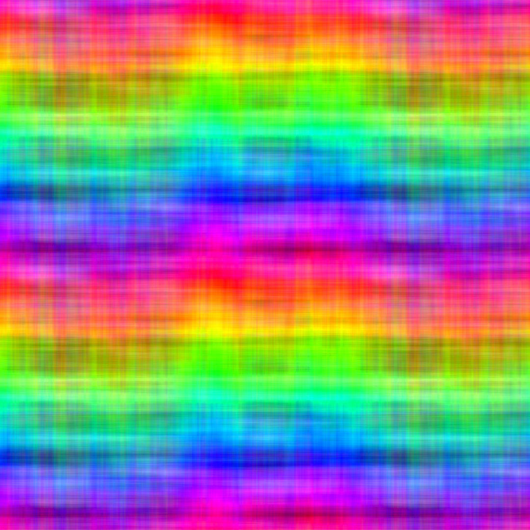 Rainbow Abstract Fabric