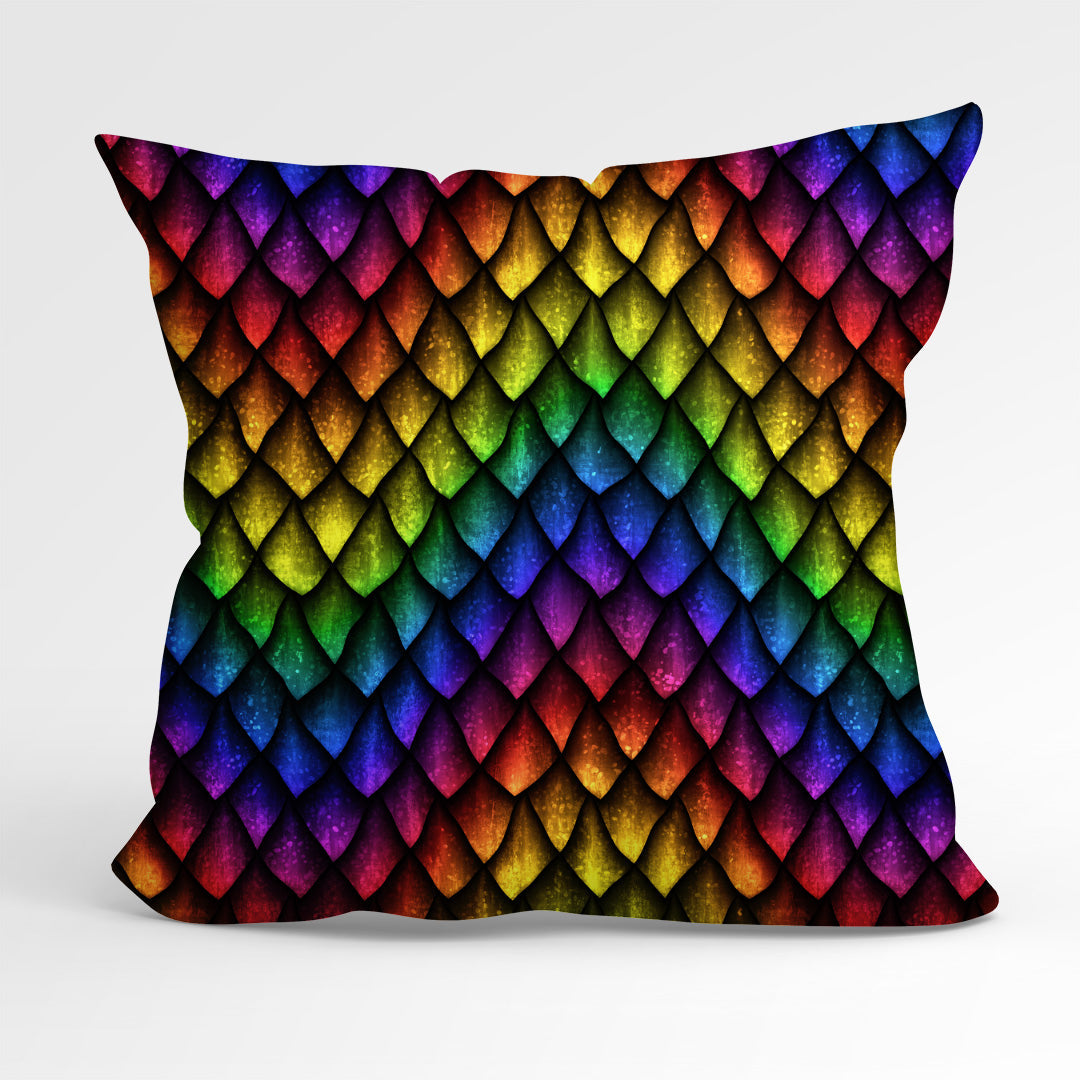 Rainbow Dragon Scales Fabric