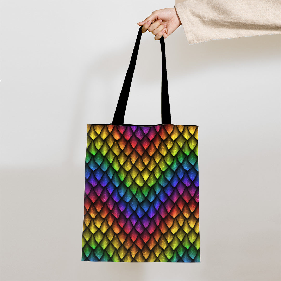 Rainbow Dragon Scales Fabric