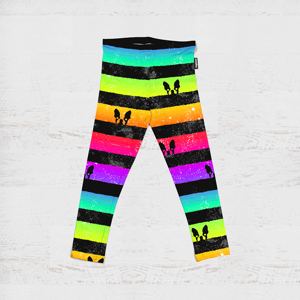 Rainbow Frenchie Fabric