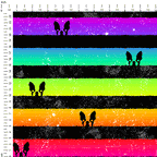Rainbow Frenchie Fabric