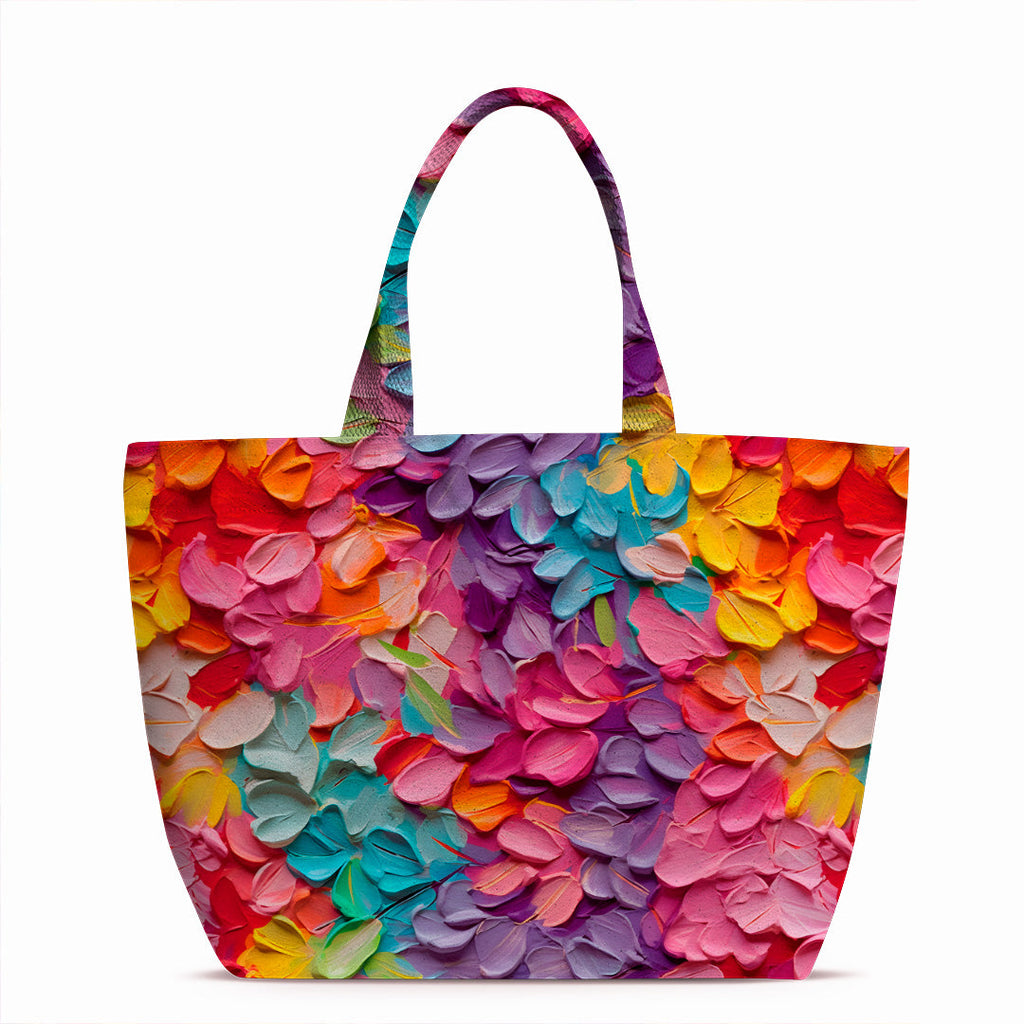 Rainbow Petals Fabric