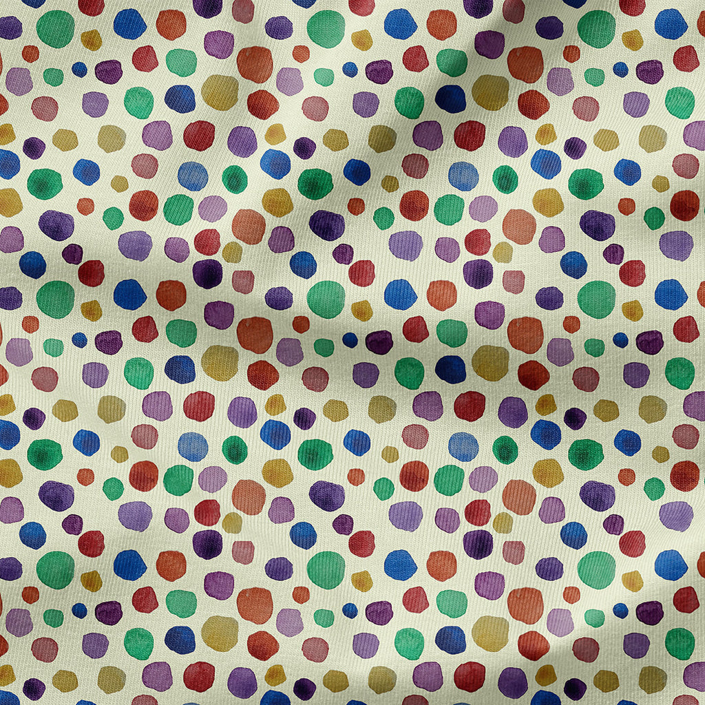 Rainbow Spots Fabric