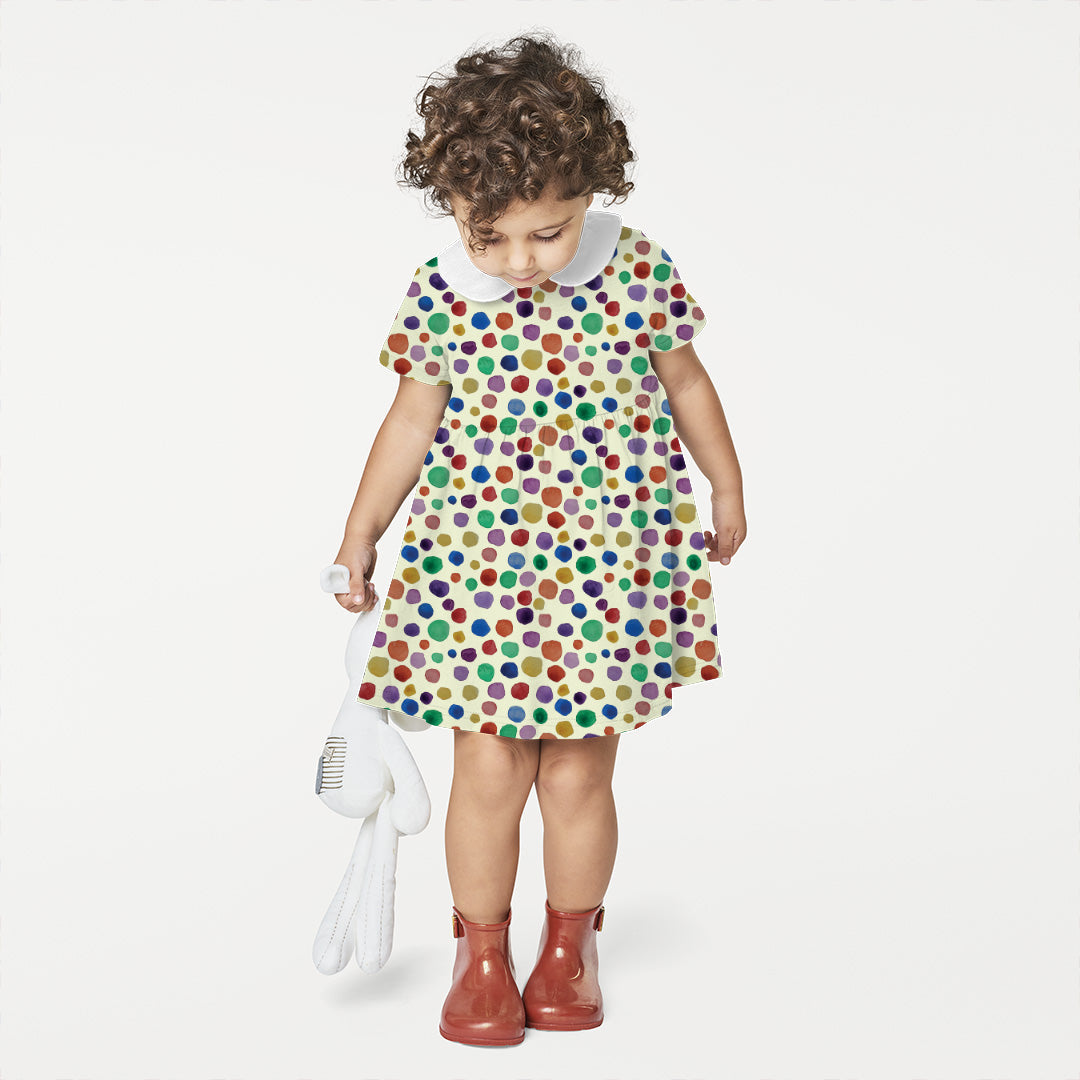 Rainbow Spots Fabric