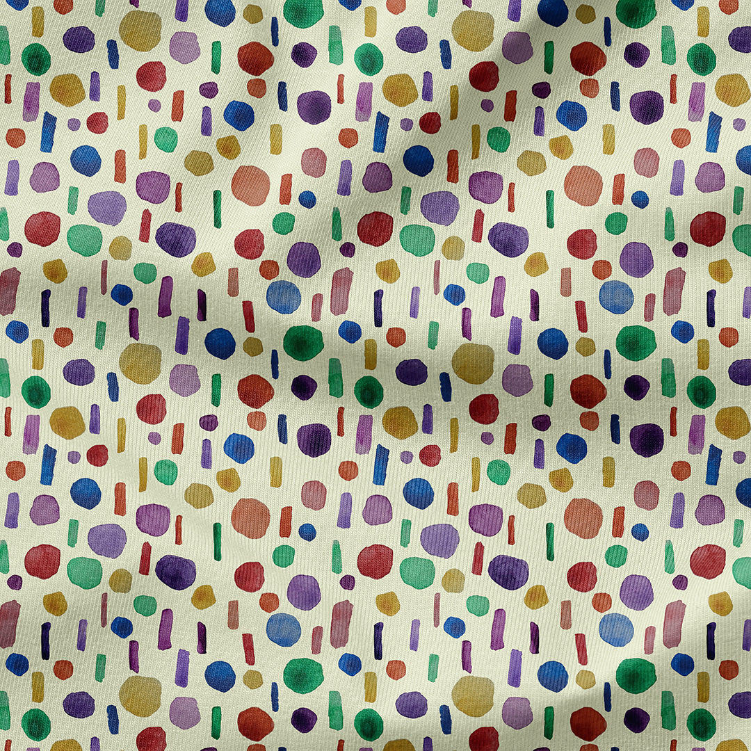 Pebbles Spots Fabric for Outdoor Cushions and Crafts – Custom Fabrics UK