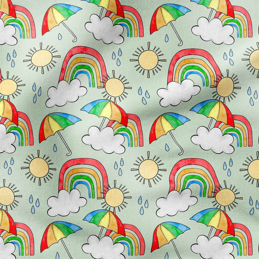 Rainbow Weather Fabric