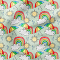 Rainbow Weather Fabric