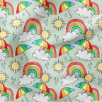 Rainbow Weather Fabric