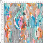 Rainy Day Ikat Fabric
