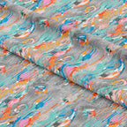 Rainy Day Ikat Fabric