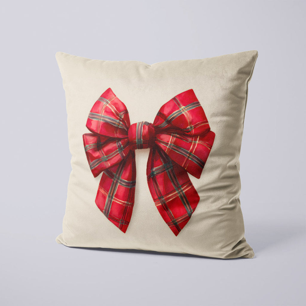 CUSHION Panel Red Bow CP-807