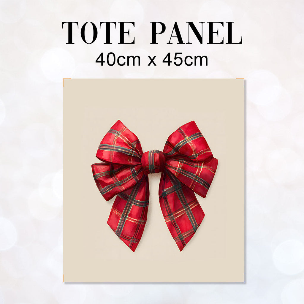 TOTE Panel Red Bow TP-857