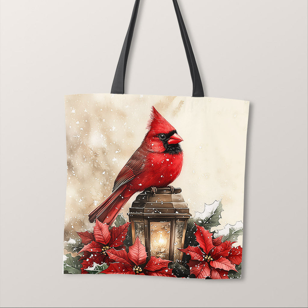 TOTE Panel Red Cardinal Lantern TP-852