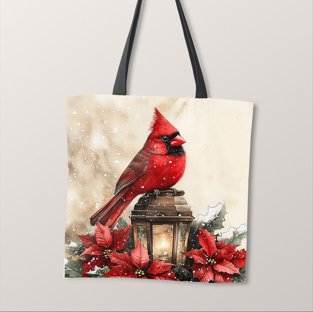 TOTE Panel Red Cardinal Lantern TP-852