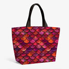 Red Dragon Scales Fabric