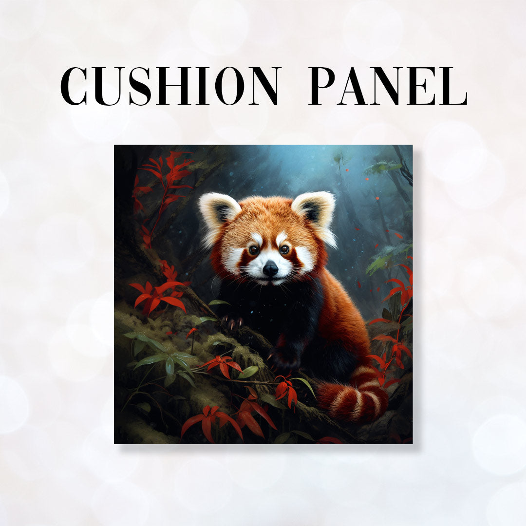 CUSHION Fabric Panel Red Panda