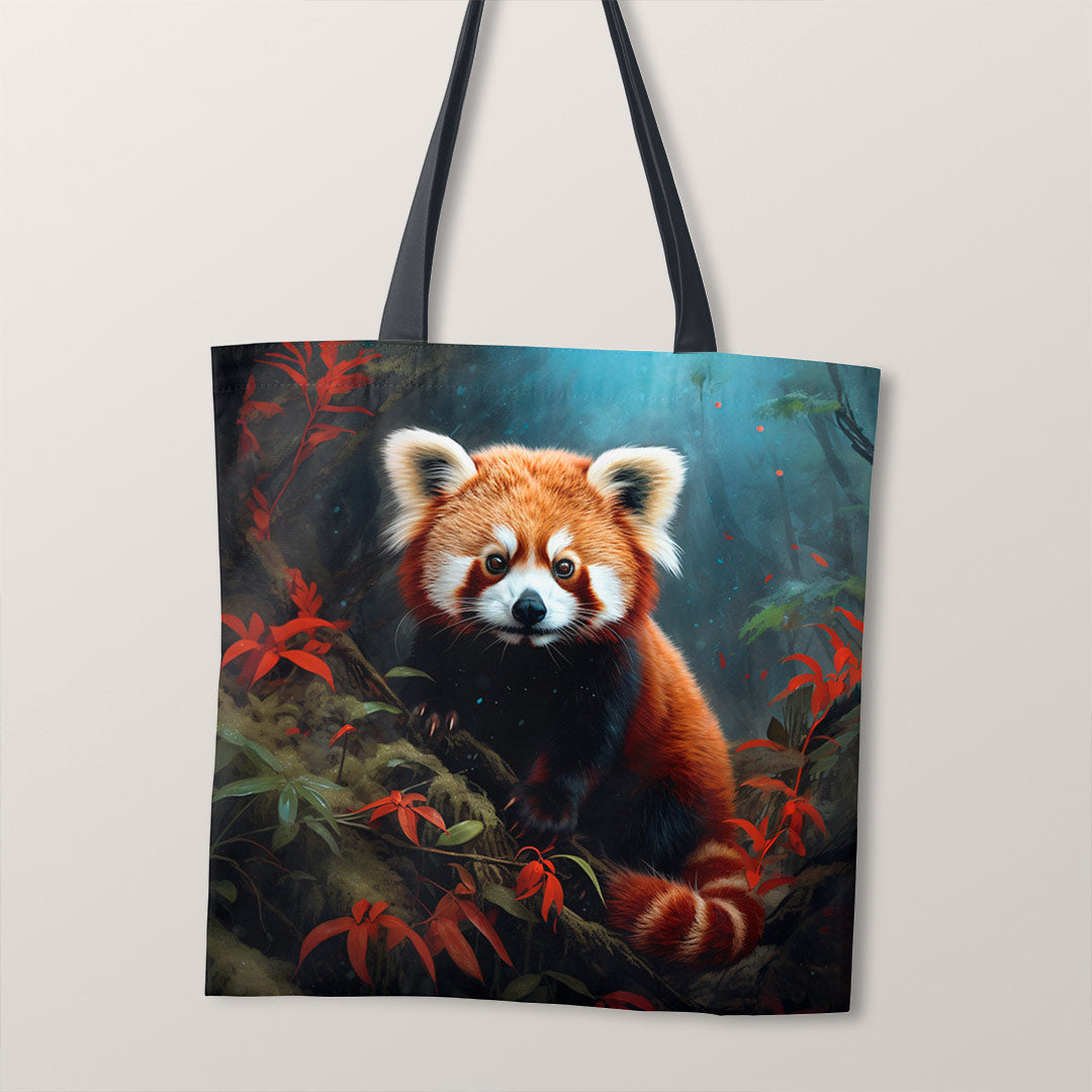 TOTE Red Panda Fabric Bag Panel