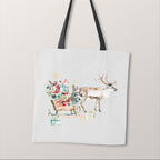 TOTE Panel Reindeer and Sledge Grey TP-840