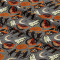 Retro Halloween Fabric