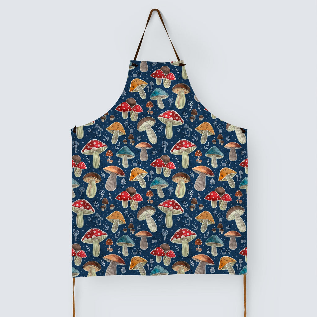 Retro Mushrooms Fabric