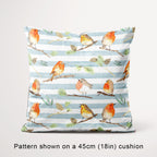 Robin Blue Stripes Fabric