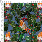 Robins Blue Fabric