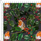 Robins Grey Fabric