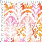 Rose Ikat Fabric