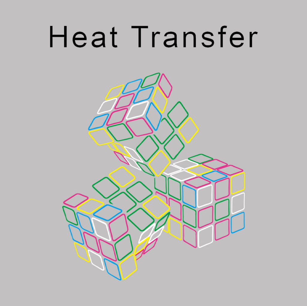 Rubic Cubes Iron on Fabric Heat Transfer DTF-203