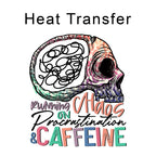 Running Chaos Iron on Fabric Heat Transfer DTF-227