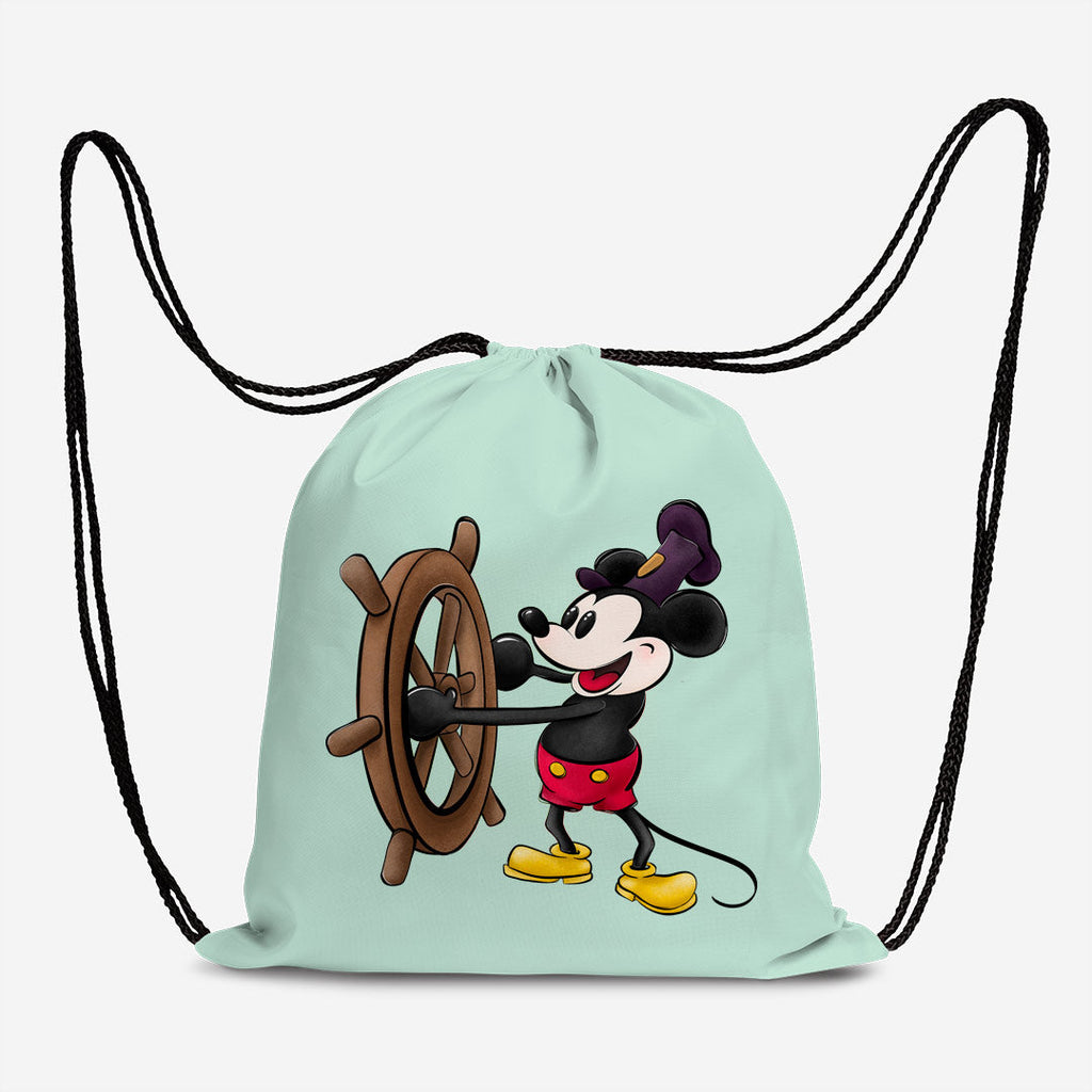 Steamboat Willie Captain Iron on Fabric Heat Transfer DTF-186