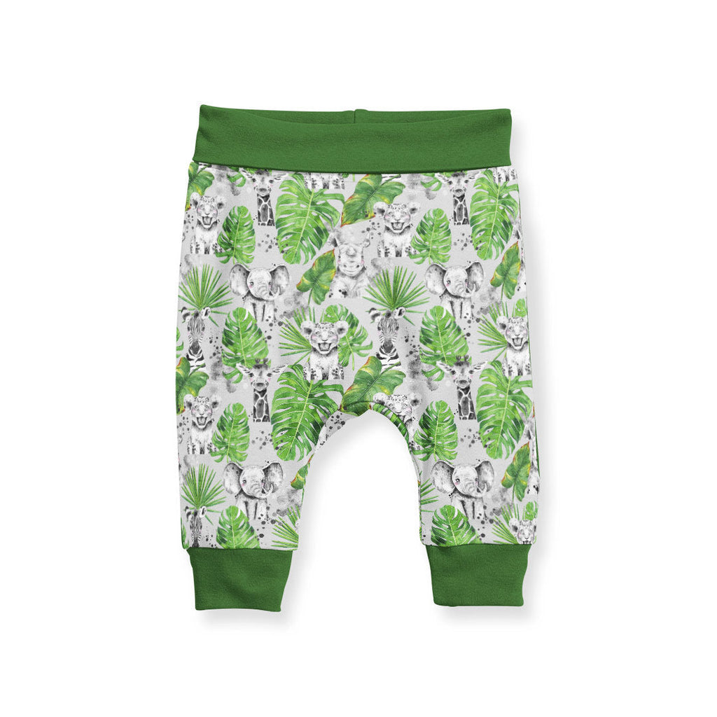 Safari Babies Grey Fabric