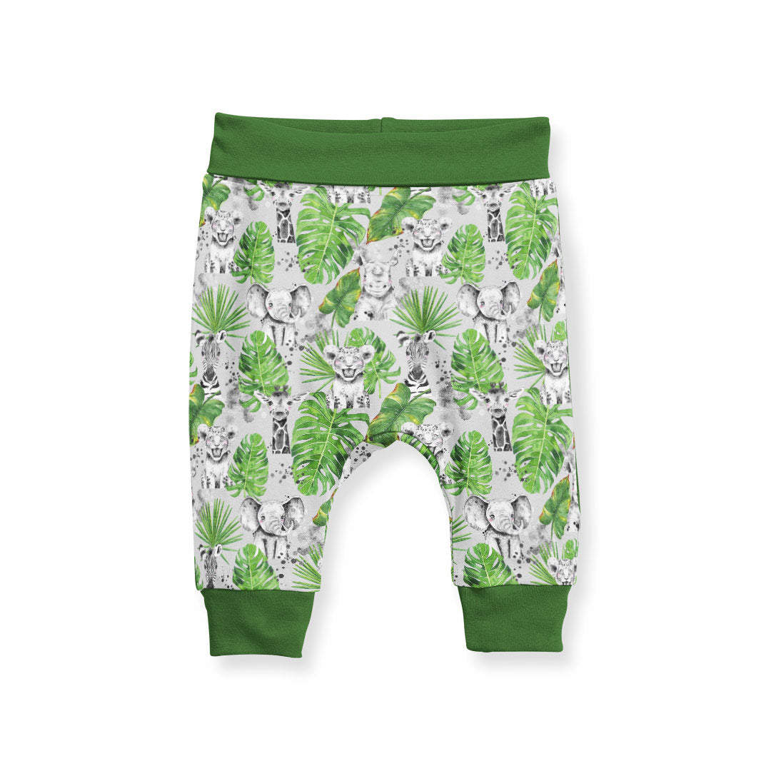 Safari Babies Grey Fabric