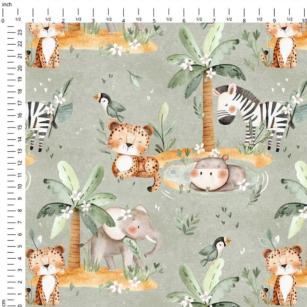 Safari Bloom Fabric