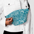 Safari Animals Teal Fabric