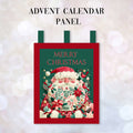 Santa Advent Calendar Panel Set