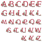 TOTE Santa Claus Letters Fabric Bag Panel
