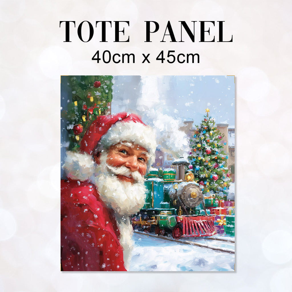TOTE Panel Santa's Christmas Train TP-858