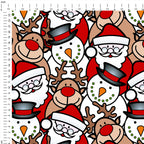 Santa's Crew Fabric