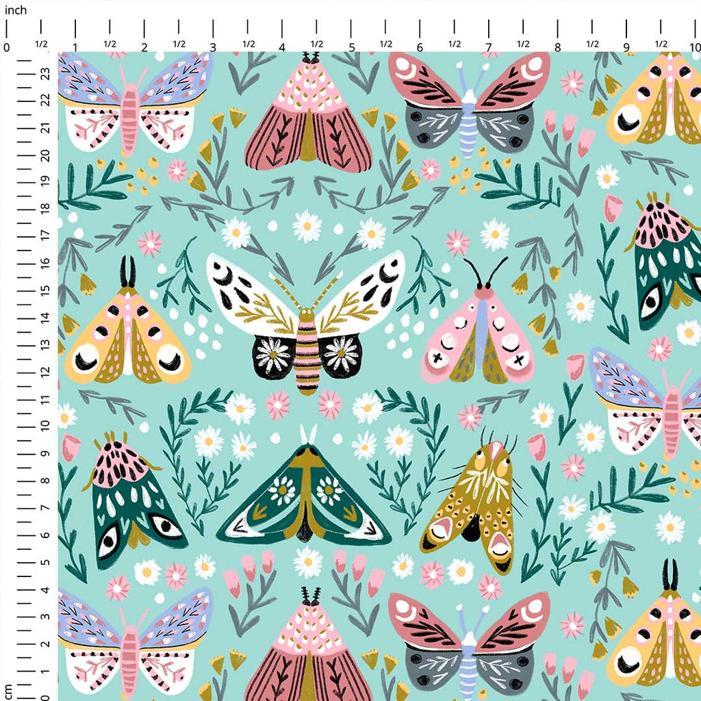 Scandi Butterflies Fabric
