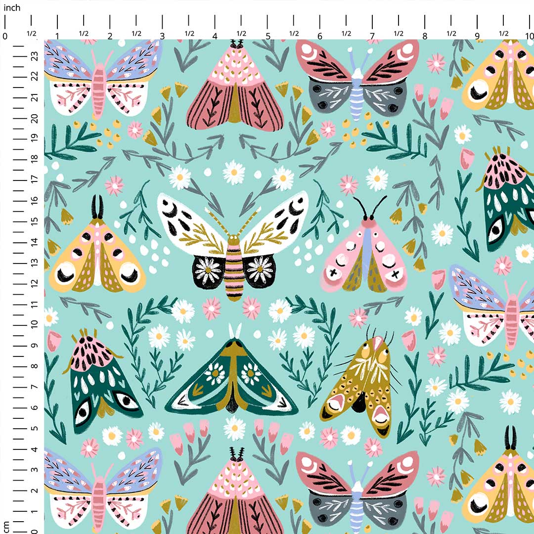 Scandi Butterflies Fabric