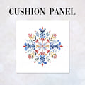 CUSHION Panel Scandi Snowflake 1 CP-816