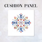 CUSHION Panel Scandi Snowflake 1 CP-816
