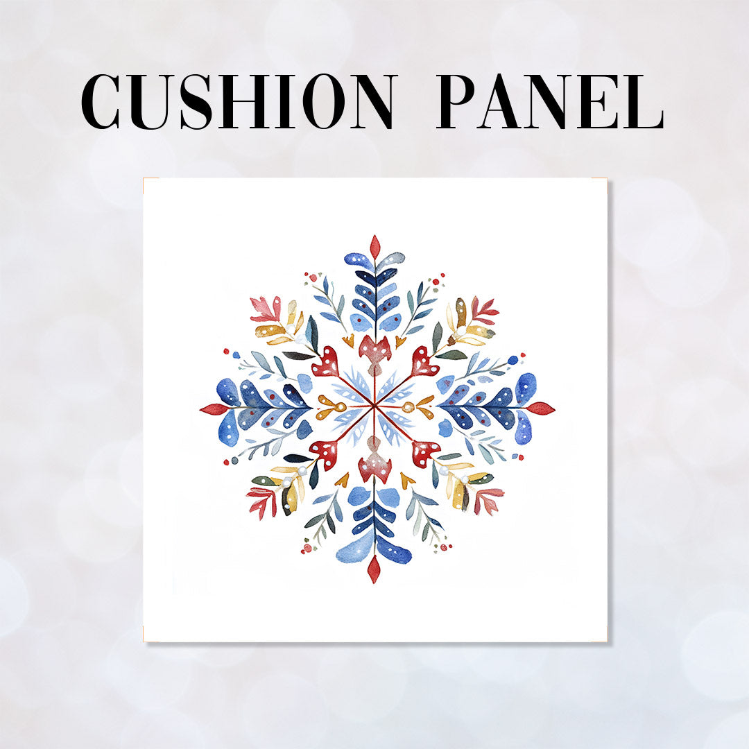 CUSHION Panel Scandi Snowflake 1 CP-816