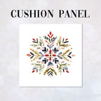 CUSHION Panel Scandi Snowflake 3 CP-818