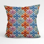 Scandi Snowflakes Crochet Fabric