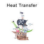 Sea Adventure Iron on fabric heat transfer DTF-8