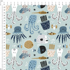 Sea Creatures Fabric
