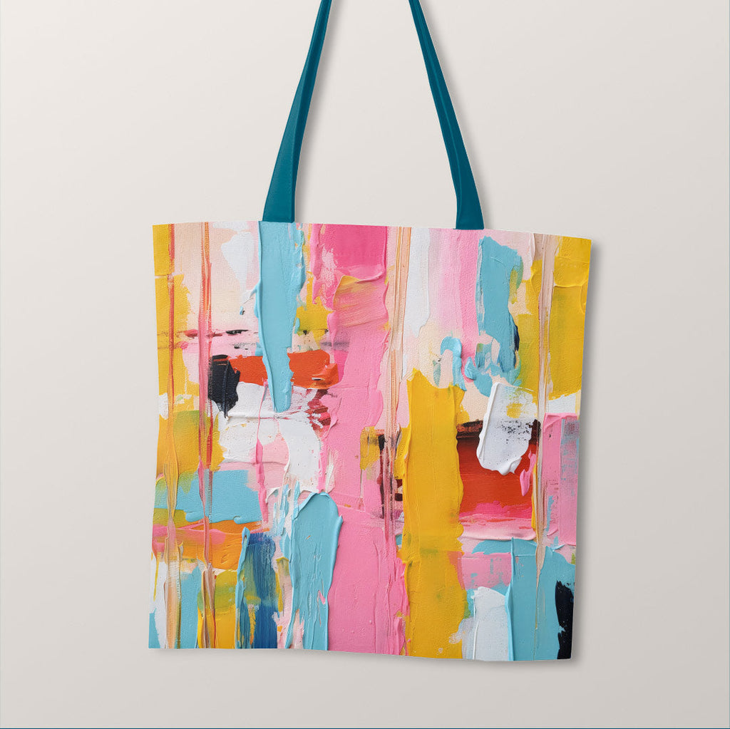 TOTE CO-ORD 1 Sewing Abstract Fabric Bag Panel